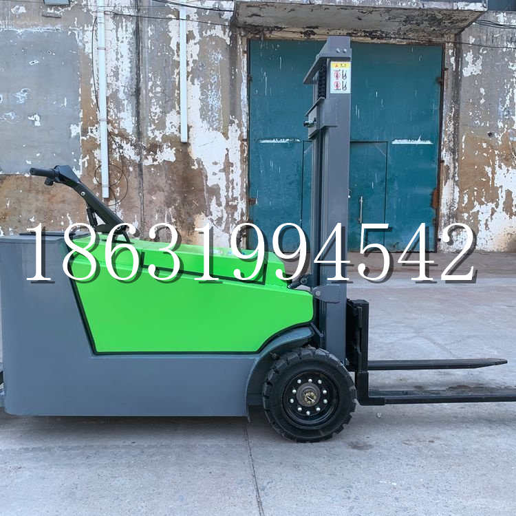 瓜州县小型电动叉车1吨2吨步行站驾式电瓶堆高充电装卸车液压升降车铲车